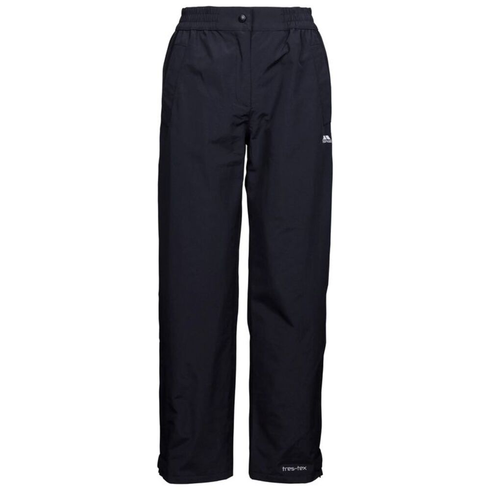 Trespass Womens/Ladies Tilbury TP75 Waterproof Trousers / Black